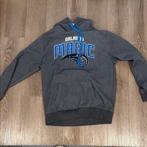Fanatics Orlando Magic  Gray and Blue Hoodie